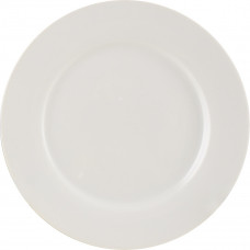 ACQUA PIATTO FRUTTA BIANCO FALDA CM.20 IN PORCELLANA (12pz)